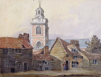 Ansicht von Christchurch, 1810